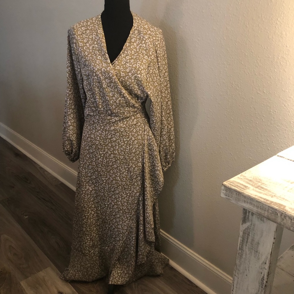 XL wrap dress